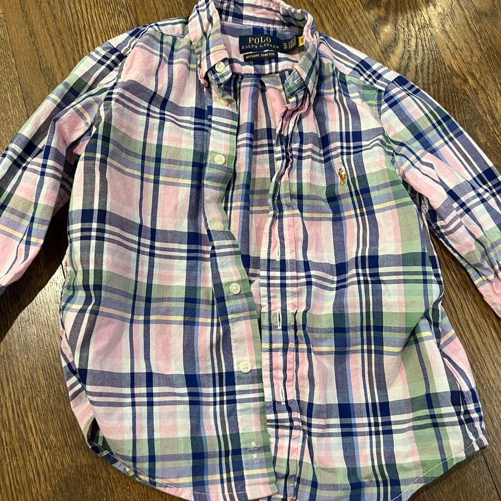 Ralph Lauren Multicolor Plaid Shirt